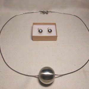 #15 2pc Heidi Daus Necklace & Earrings